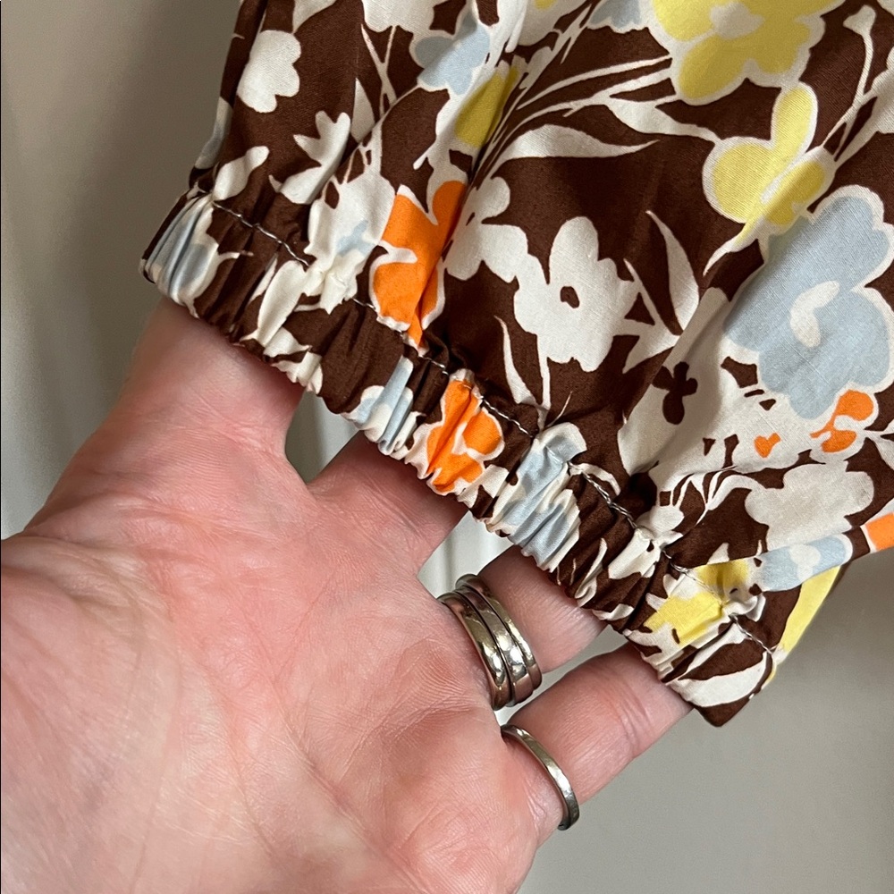 Tory Burch Printed Balloon Sleeve Floral Maxi Dress - Picture 3 of 7
